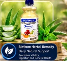 Bioferox Herbal Remedy product infographic
